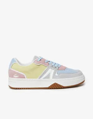 Women's L001 Leather and Suede Colour-Block Trainers