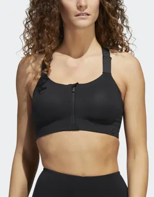 Adidas Brassière TLRD Impact Luxe Training Maintien fort Zip