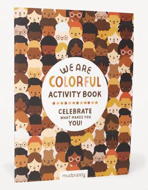 "We Are Colorful Activity Book" for Kids green