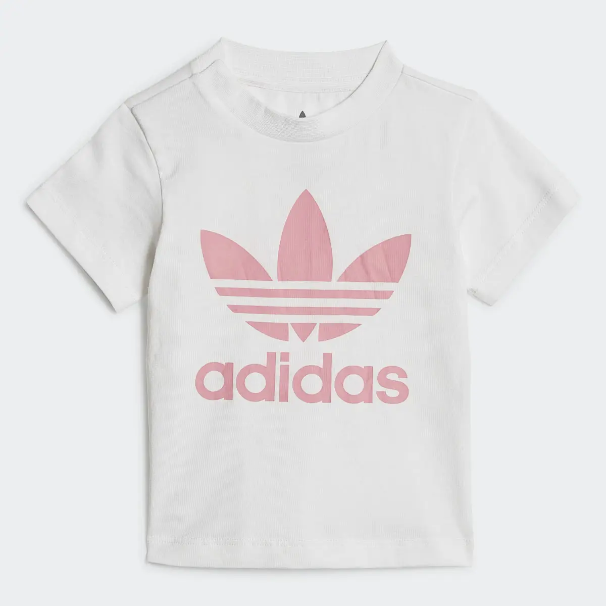 Adidas Trefoil Shorts und T-Shirt Set. 3