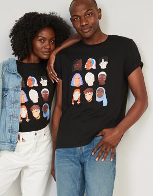 Project WE & Shanée Benjamin Graphic T-Shirt for Adults black