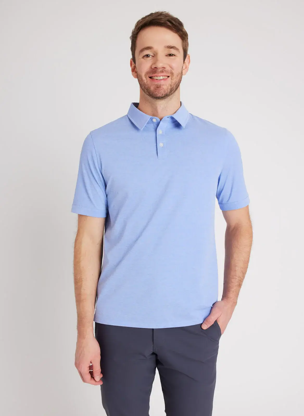 Kit And Ace City Tech Polo Shirt Standard Fit. 1