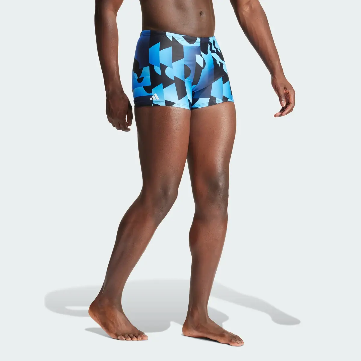 Adidas Allover Print Swim Boxers. 3