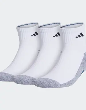 Cushioned X Quarter Socks 3 Pairs