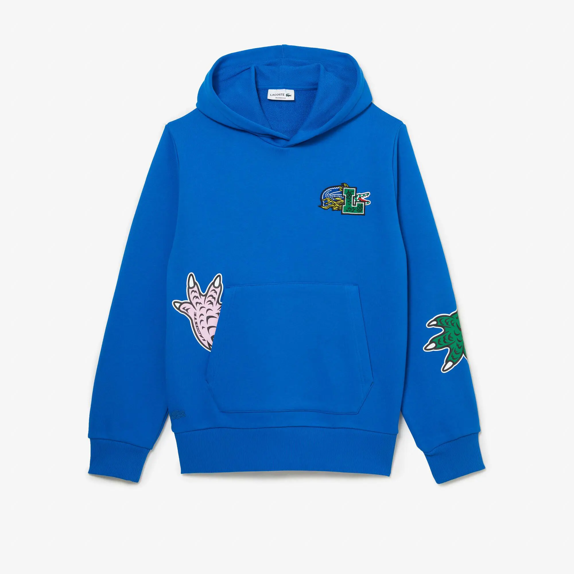 Lacoste Sudadera de hombre Lacoste Holiday con capucha y estampado de efecto cómic. 2