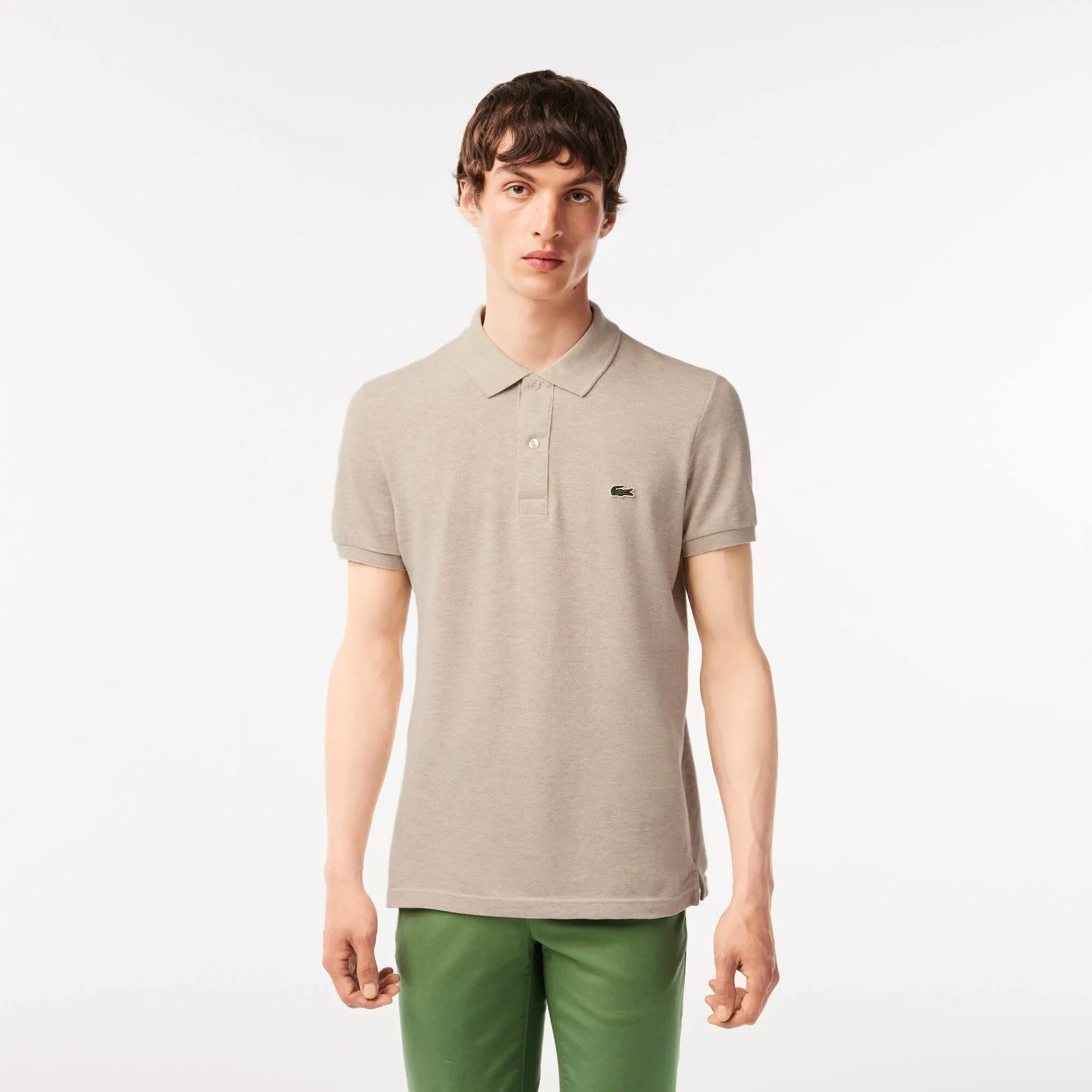 Lacoste Original L.12.12 Slim Fit Petit Piqué Cotton Polo Shirt. 1