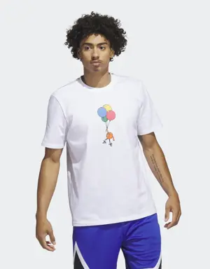 Playera Estampada Lil' Stripe Basketball