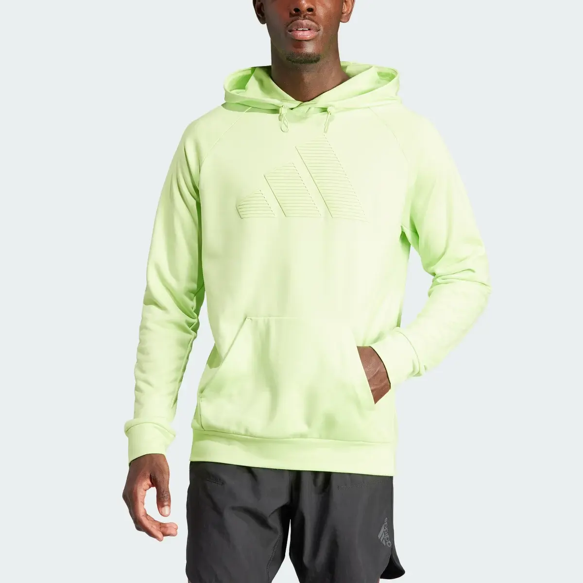 Adidas Game and Go Big Logo Training Hoodie. 1