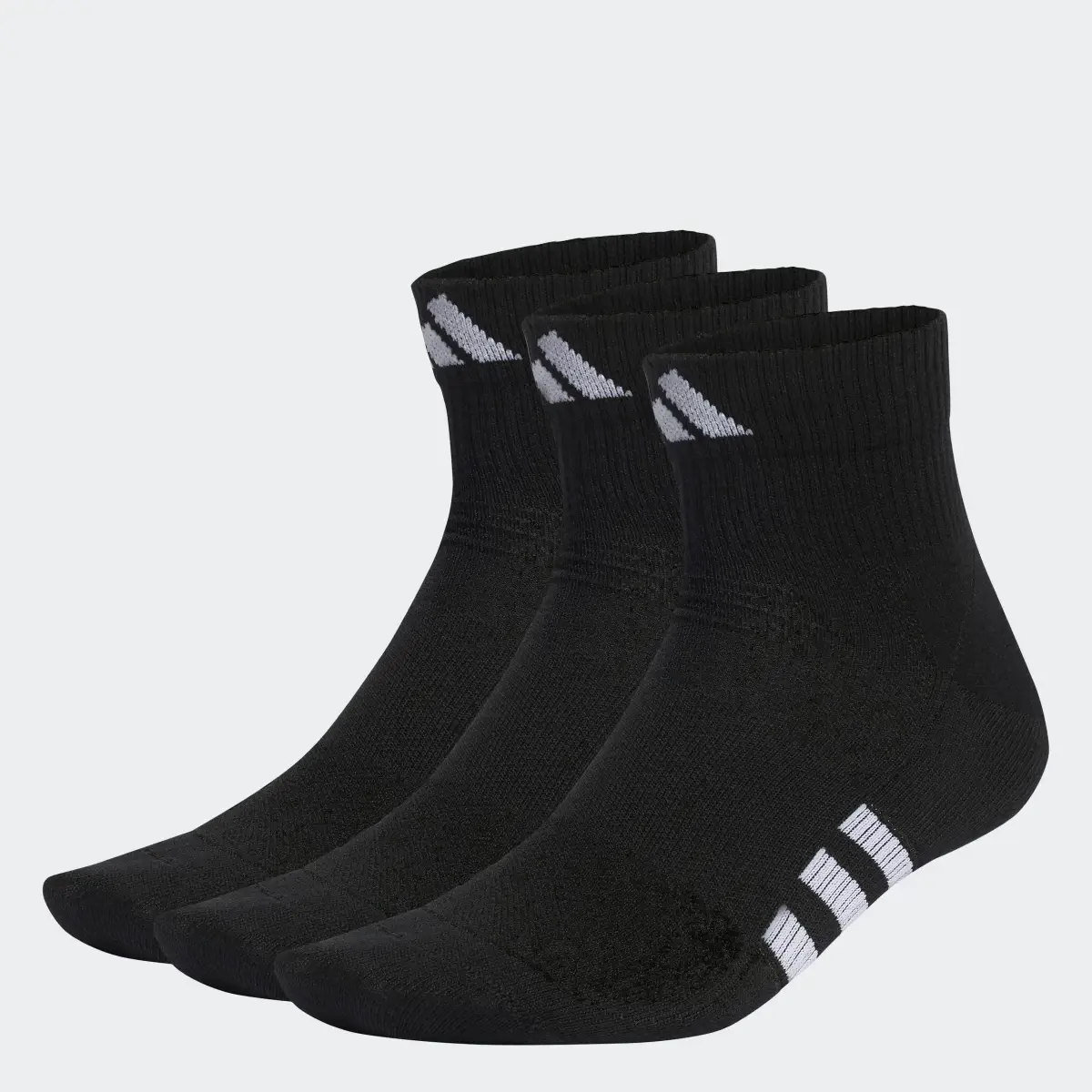 Adidas Performance Light Mid-Cut Socks 3 Pairs. 1