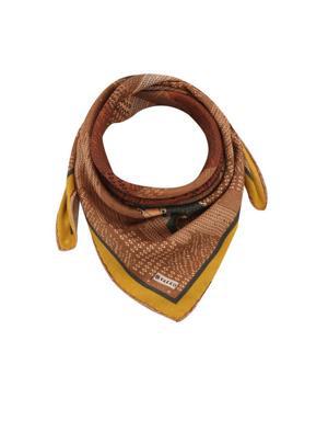 Vakko GEOMETRİK DESENLİ KAŞMİR İPEK BANDANA. 2 Vakko GEOMETRİK DESENLİ KAŞMİR İPEK BANDANA. 2