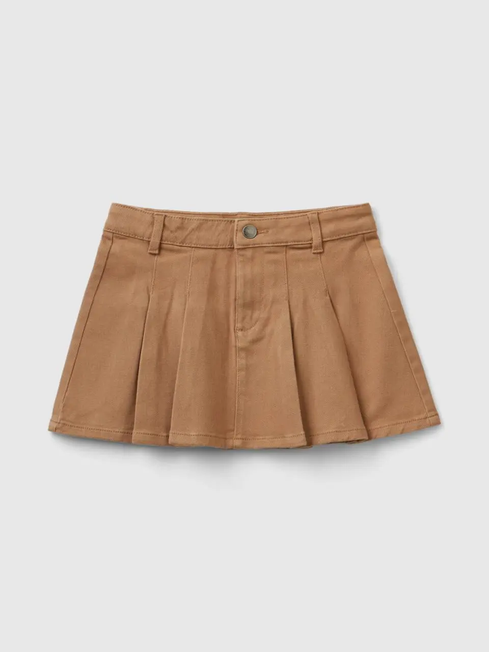 Benetton pleated miniskirt. 1