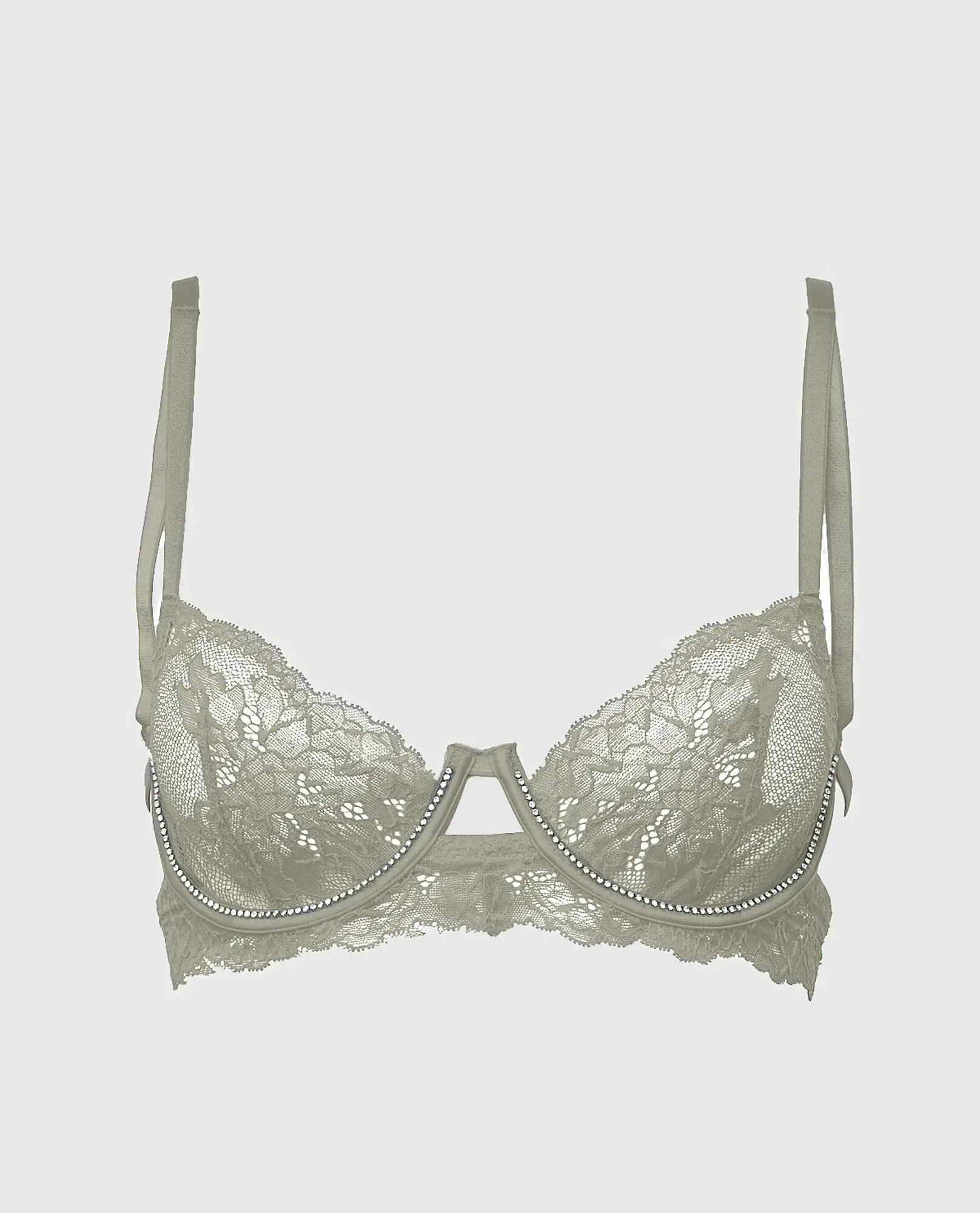 unlined balconette lace bra