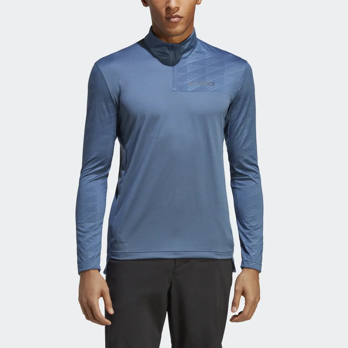 Adidas Terrex Multi Half-Zip Long Sleeve Long-Sleeve Top. 1