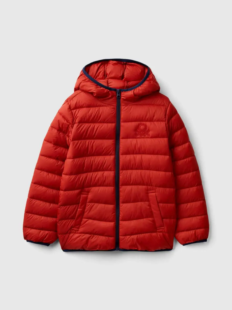 Benetton padded jacket with hood. 1