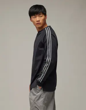 Adidas Y-3 3-Stripes Long Sleeve Long-Sleeve Top. 2