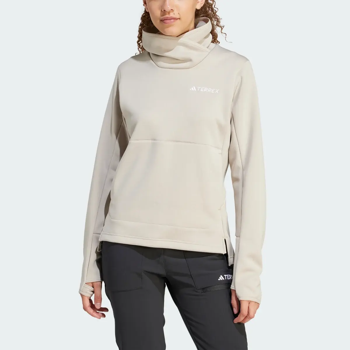 Adidas BLUZA TERREX XPERIOR MEDIUM FLEECE. 1