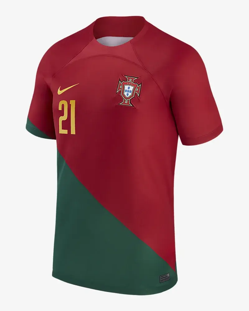 Nike Portugal National Team 2022/23 Stadium Home (Diogo Jota). 1