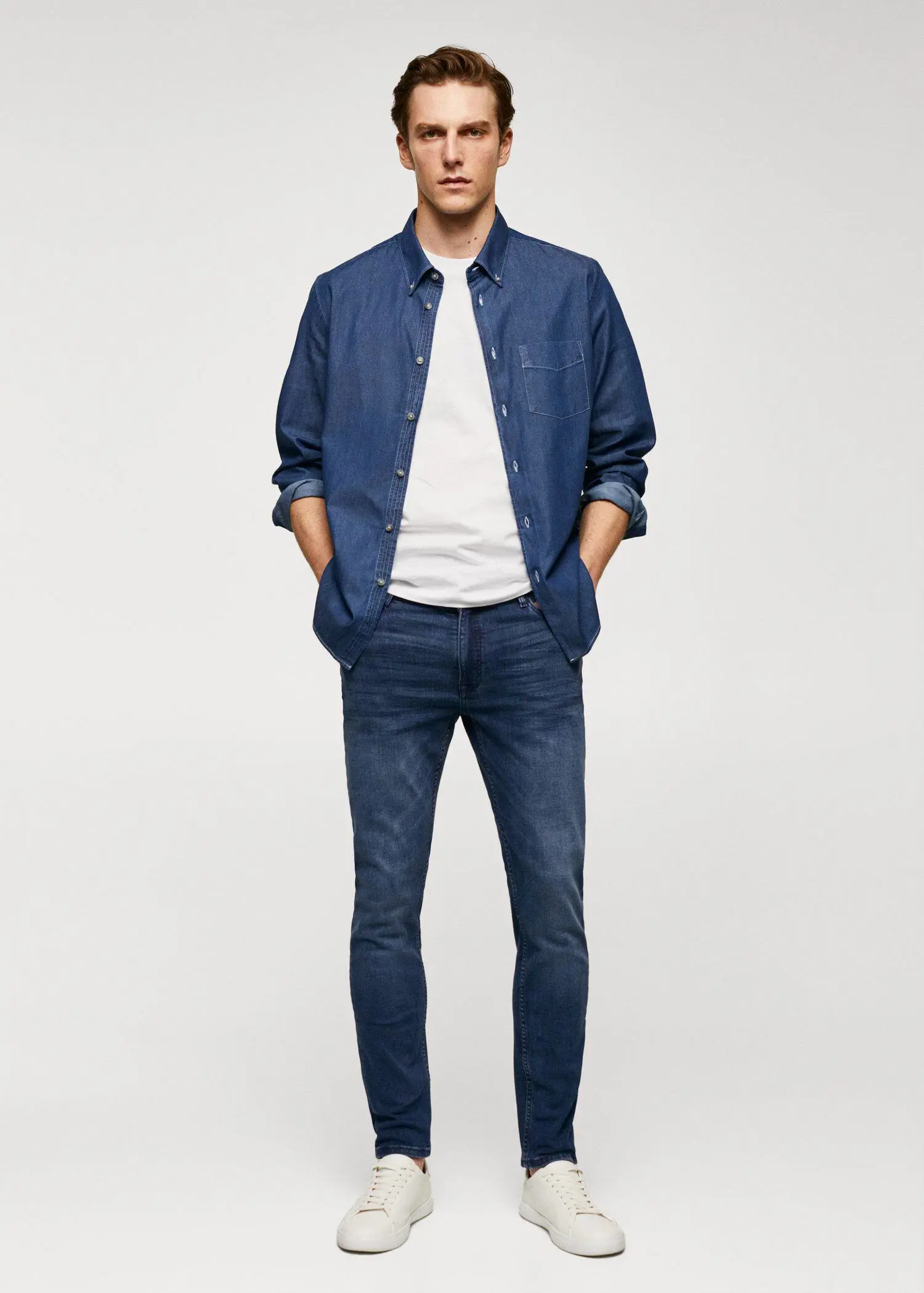 Mango Skinny Fit-Jeans Jude. 1