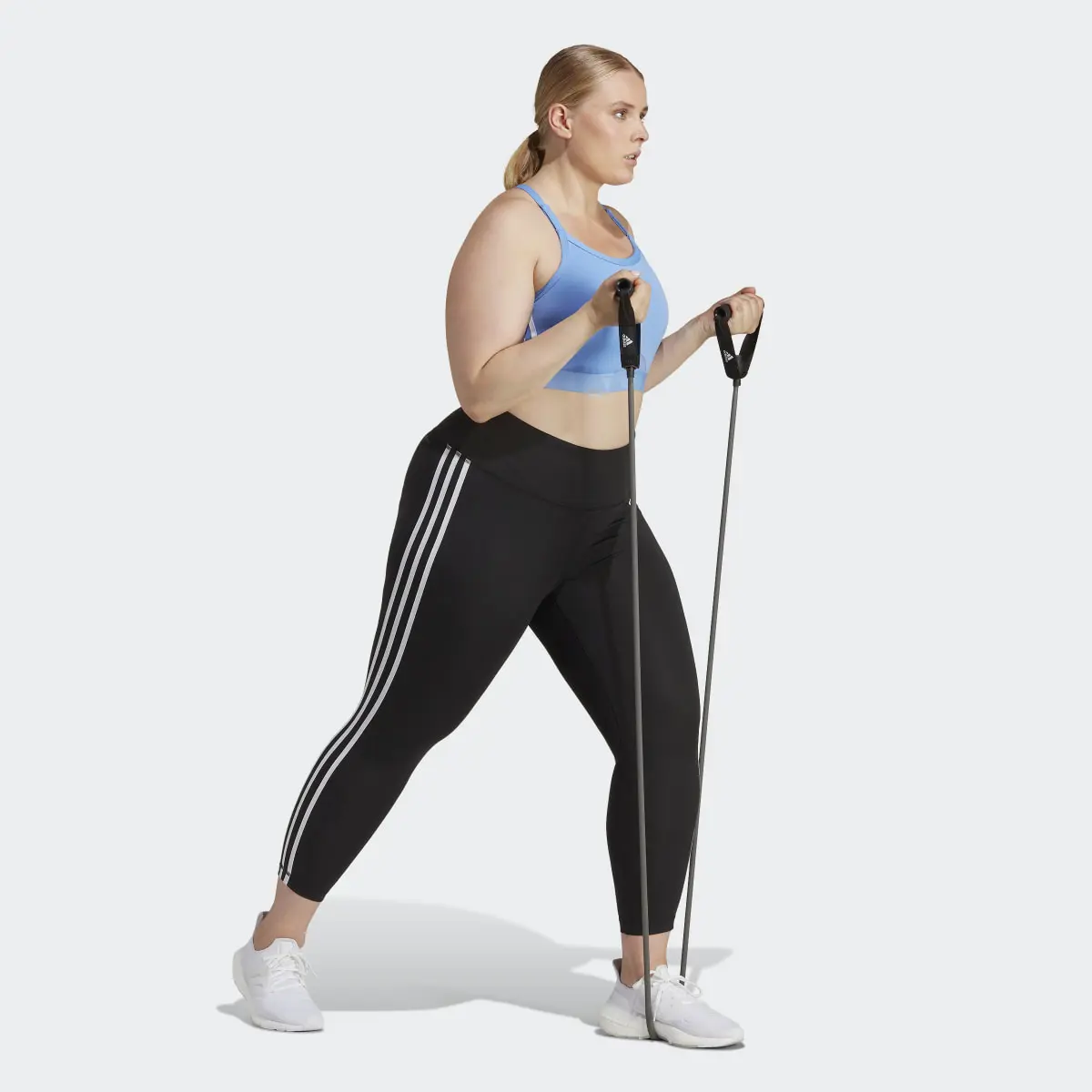 Adidas Train Essentials 3-Streifen High-Waisted 7/8-Leggings – Große Größen. 3