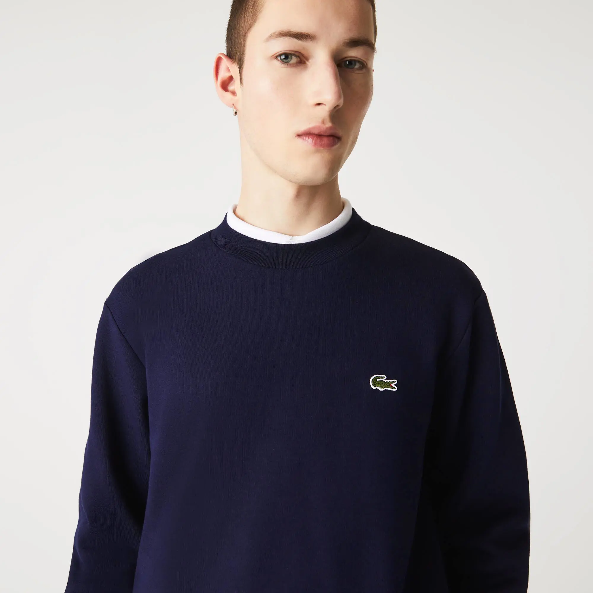 Brushed cotton outlet sweatshirt