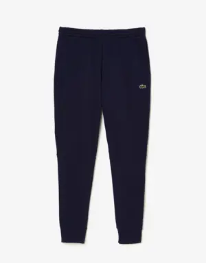 Lacoste Men's Lacoste Slim Fit Organic Cotton Fleece Jogger Trackpants. 2 Lacoste Men's Lacoste Slim Fit Organic Cotton Fleece Jogger Trackpants. 2