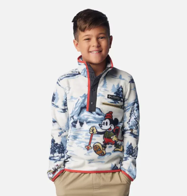 Columbia Toddler Disney100 Half Snap Fleece. 1