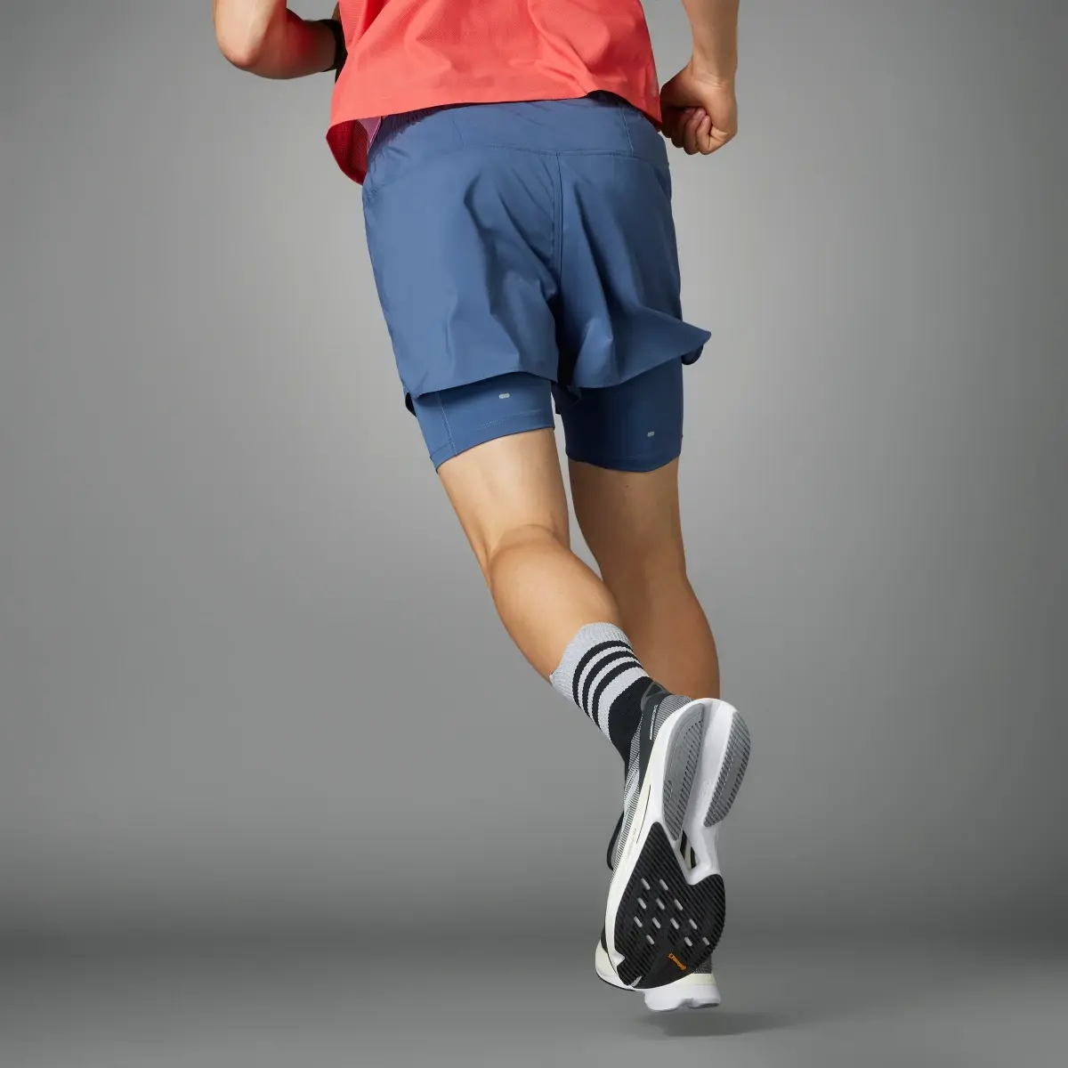 Adidas Boston Marathon 2024 2-in-1 Shorts. 2