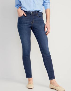 Old Navy Mid-Rise Pop Icon Skinny Jeans blue