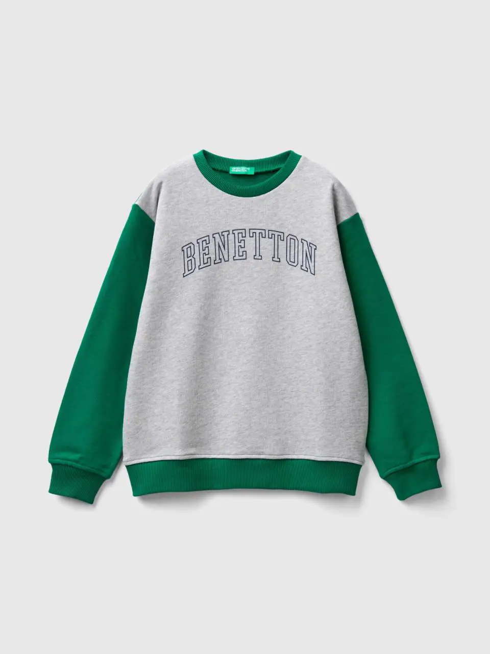 Benetton sweatshirt with logo print. 1