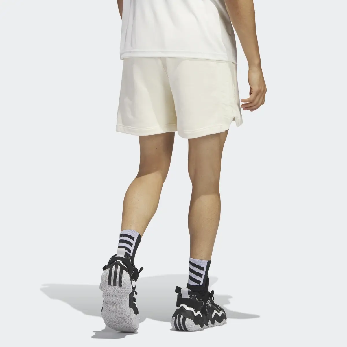 Adidas Harden Quilted Shorts. 2