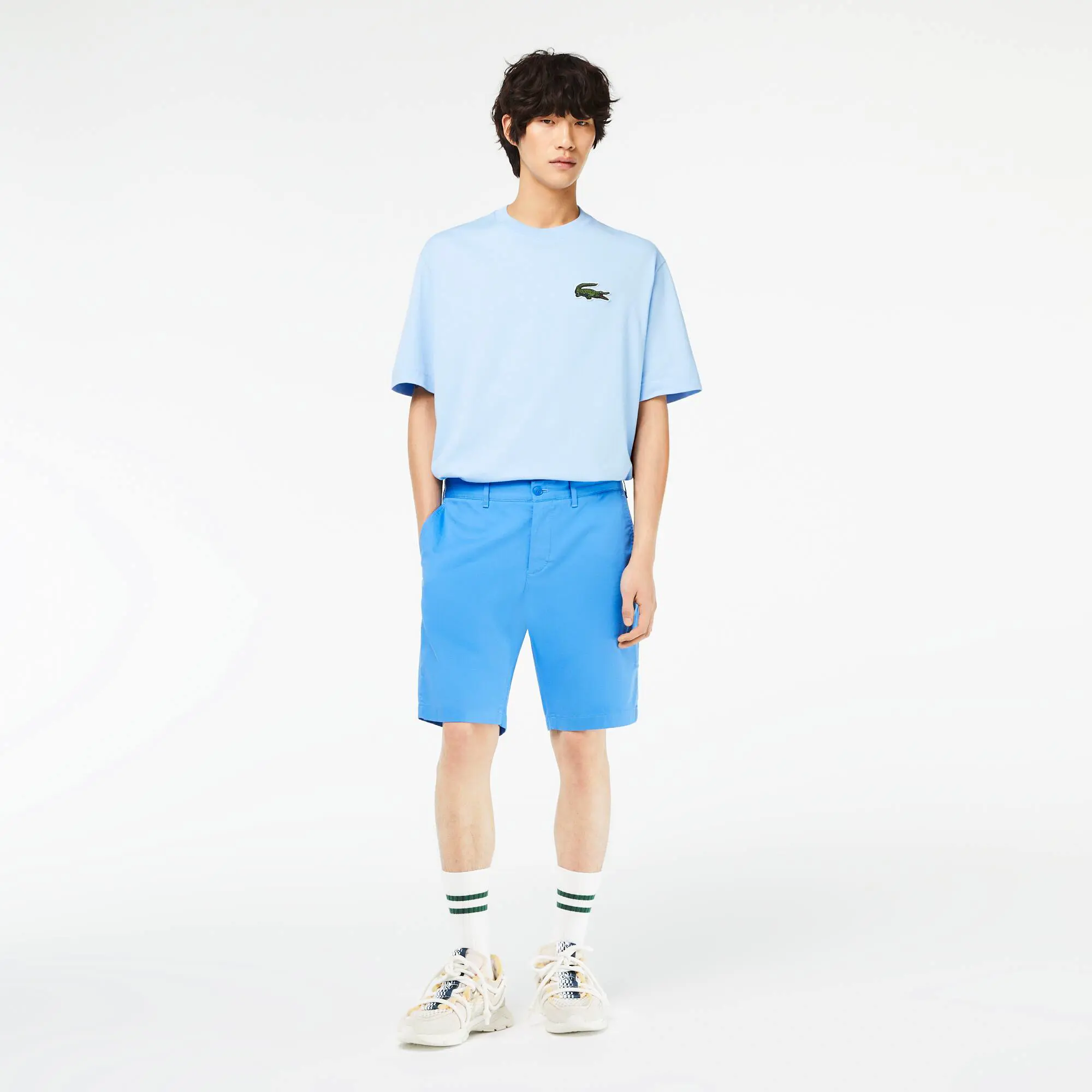 Lacoste hotsell cotton shorts