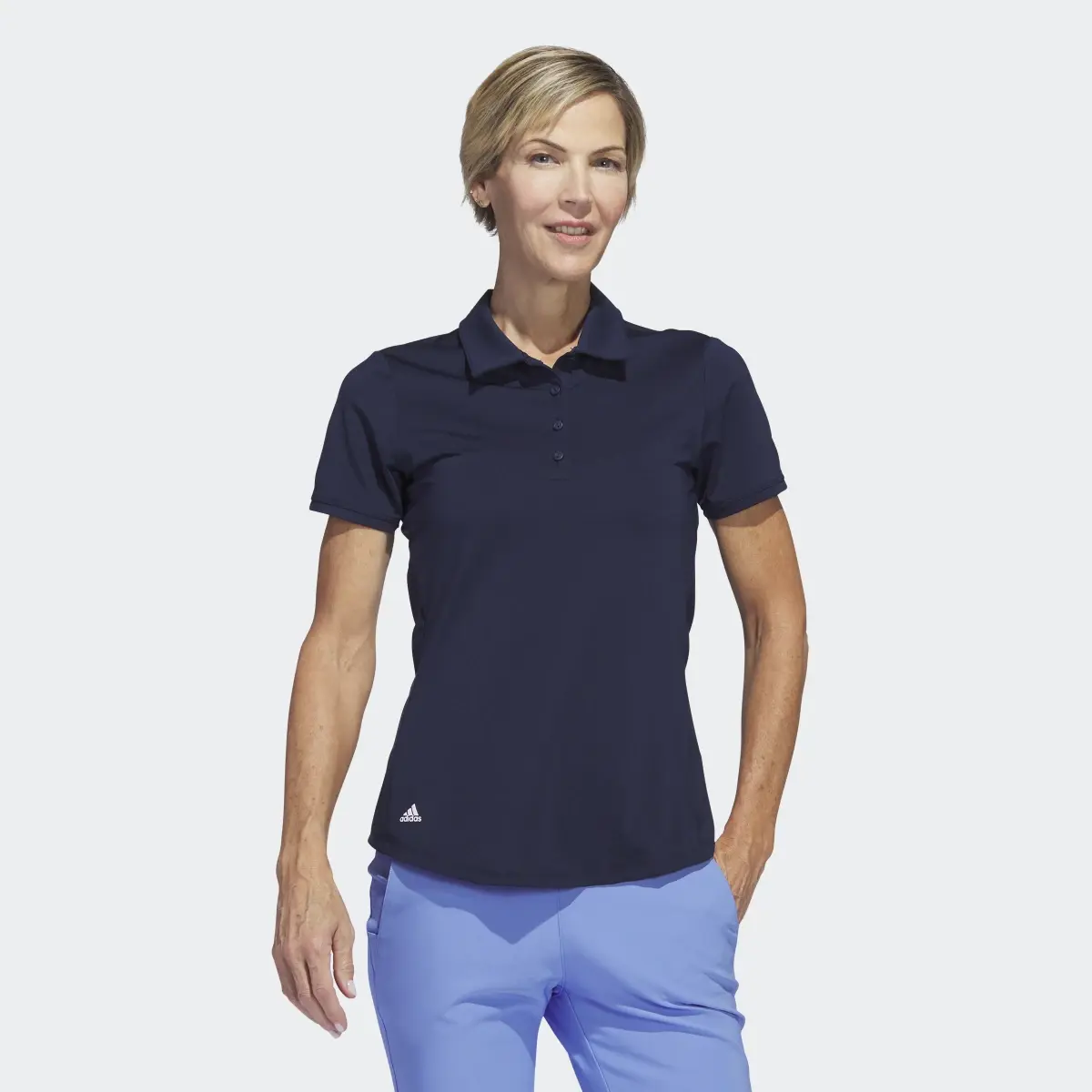 Adidas Ultimate365 Solid Golf Polo Shirt. 2