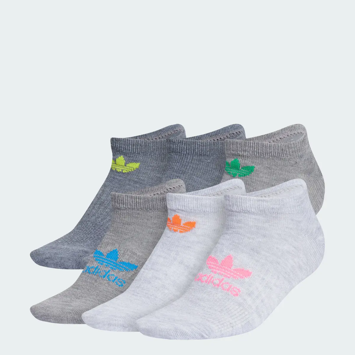 Adidas Classic Superlite No-Show Socks 6 Pairs. 1