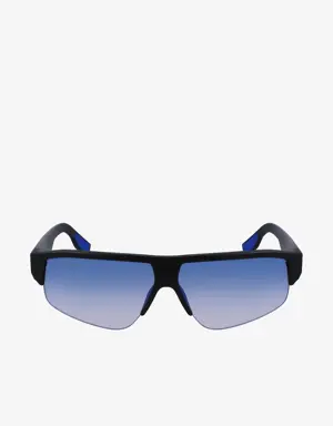 Lacoste Masken Sonnenbrille ACTIVE mit eckigem Rahmen
