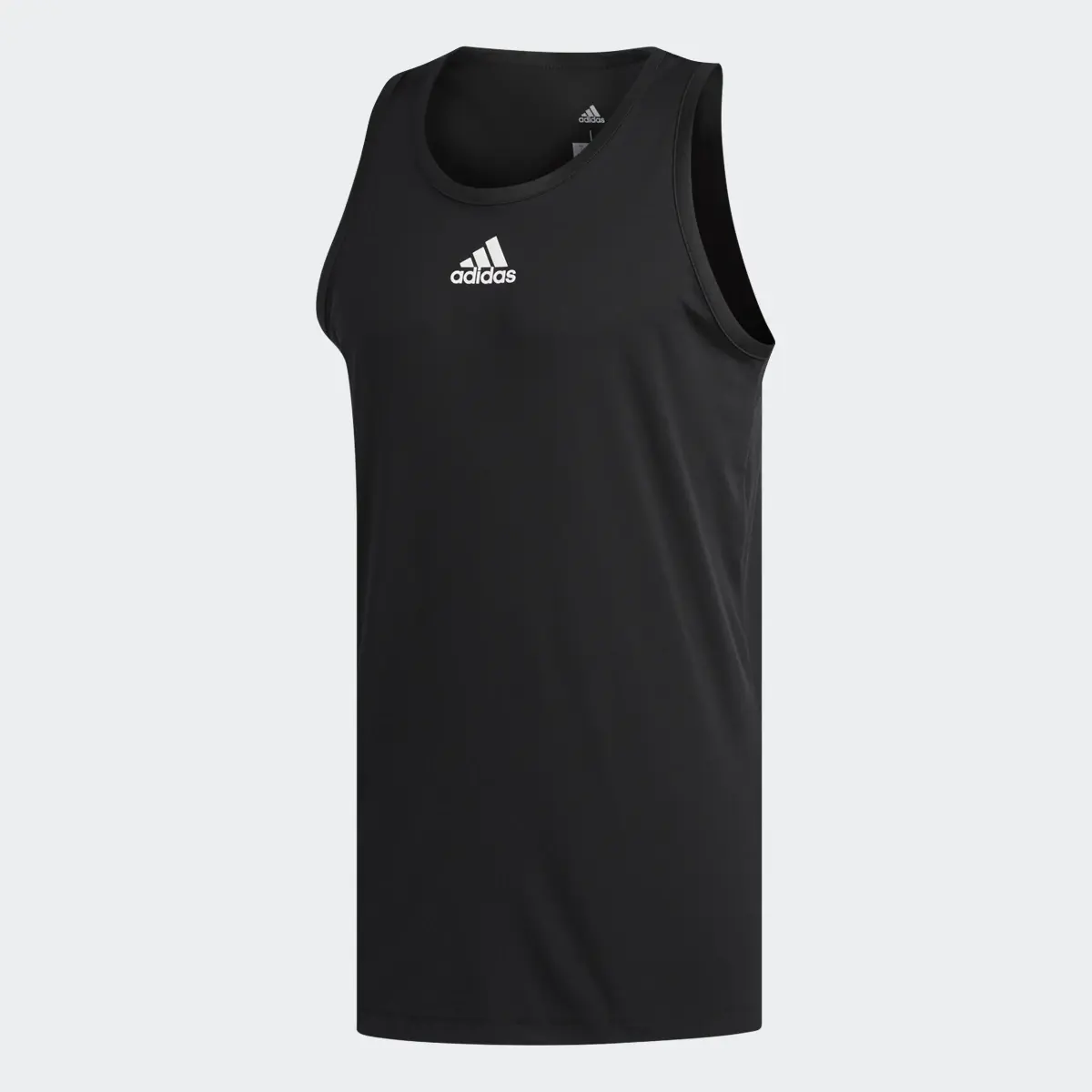 Adidas Heathered Tank Top. 1