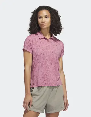 Go-To Printed Golf Polo Shirt