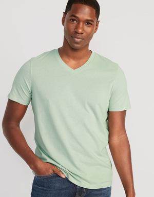 Old Navy Soft-Washed V-Neck T-Shirt for Men green