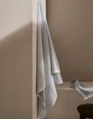 Striped texture bath towel 80x150cm