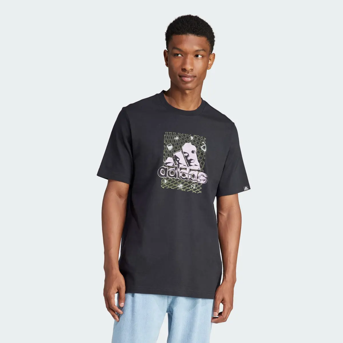 Adidas Sportswear Augmented Web T-Shirt. 2