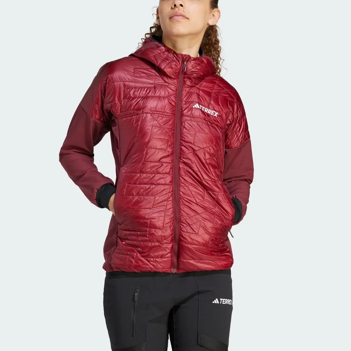 Adidas Terrex Xperior Varilite Hybrid PrimaLoft Jacket. 1