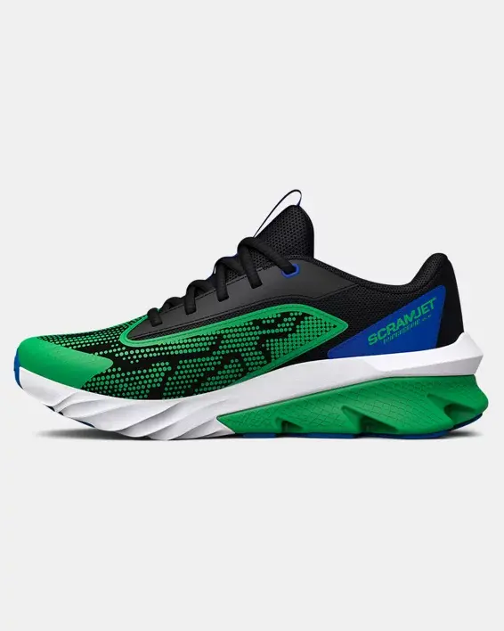 Under Armour Boys' Grade School UA Charged Scramjet 4 Running Shoes. 2