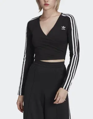 Adidas Maglia adicolor Classics Cropped Long Sleeve