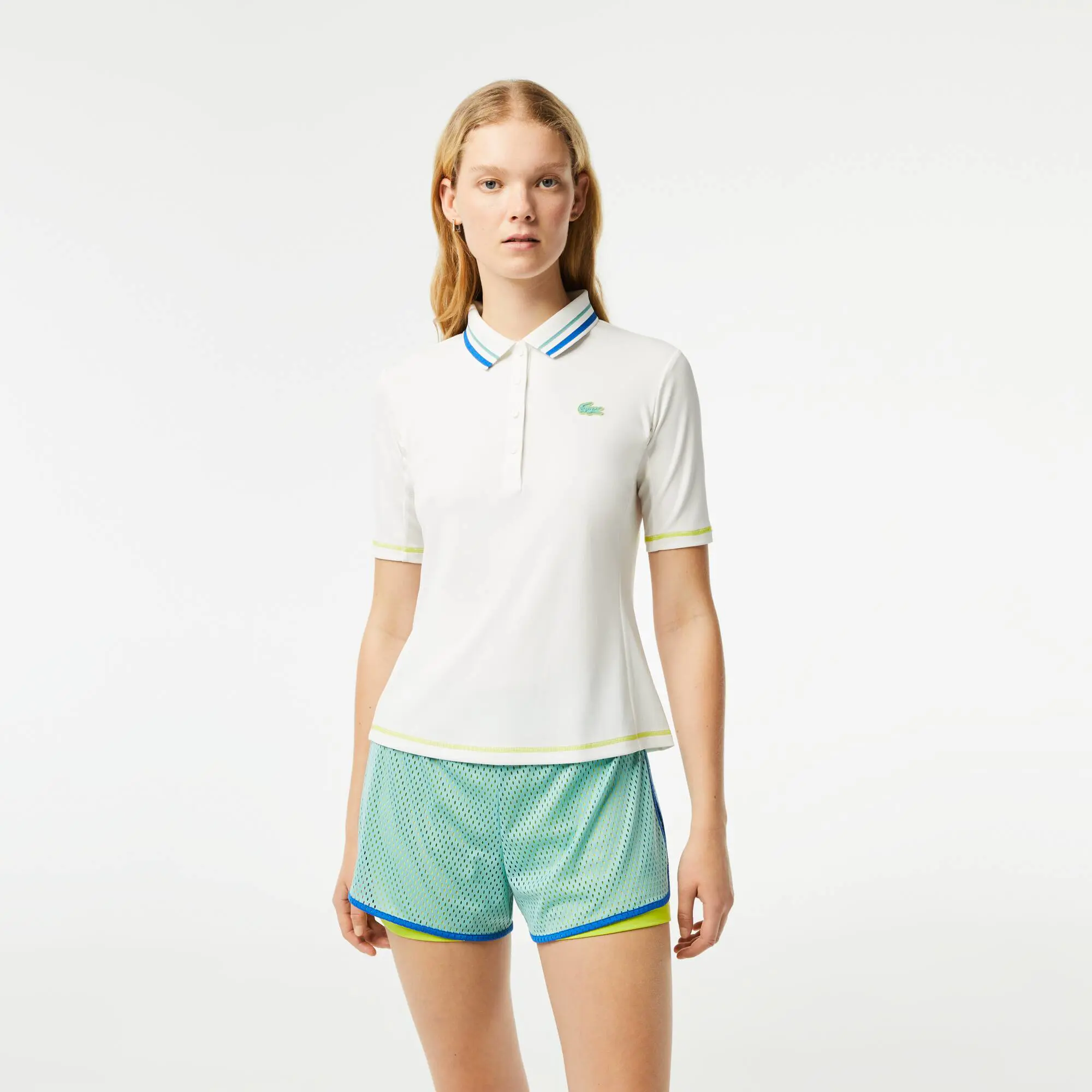 Lacoste Women’s Lacoste Tennis Ultra-dry Pique Polo Shirt. 1