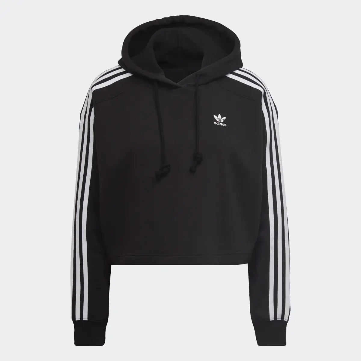 Adidas Adicolor Classics Crop Hoodie. 1