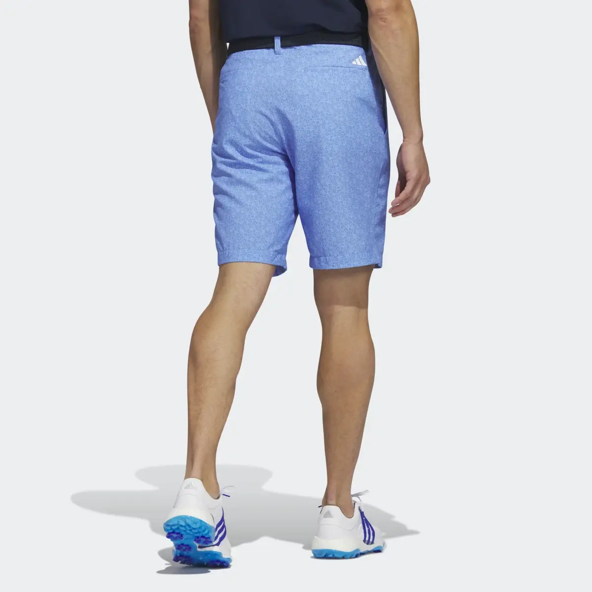 Adidas Ultimate365 Nine-Inch Printed Golf Shorts. 2