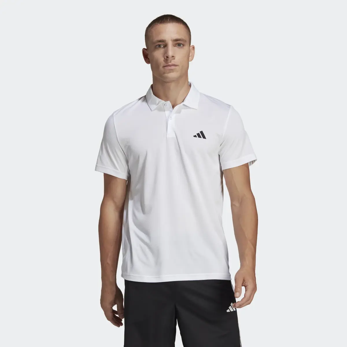 Adidas Train Essentials Training Polo Shirt. 2