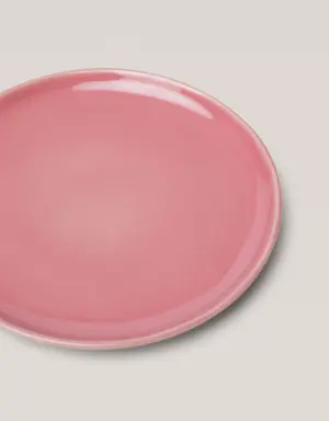 Stoneware dessert plate
