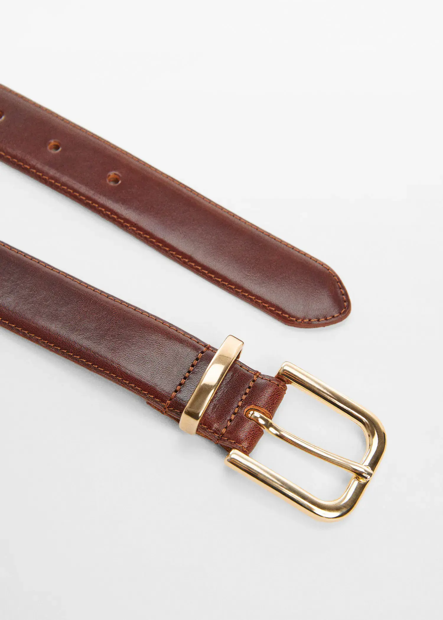Mango Buckle leather belt. 2