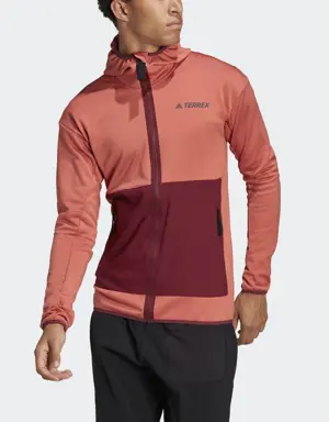 Adidas Terrex Tech Flooce Light Hooded Hiking Jacket