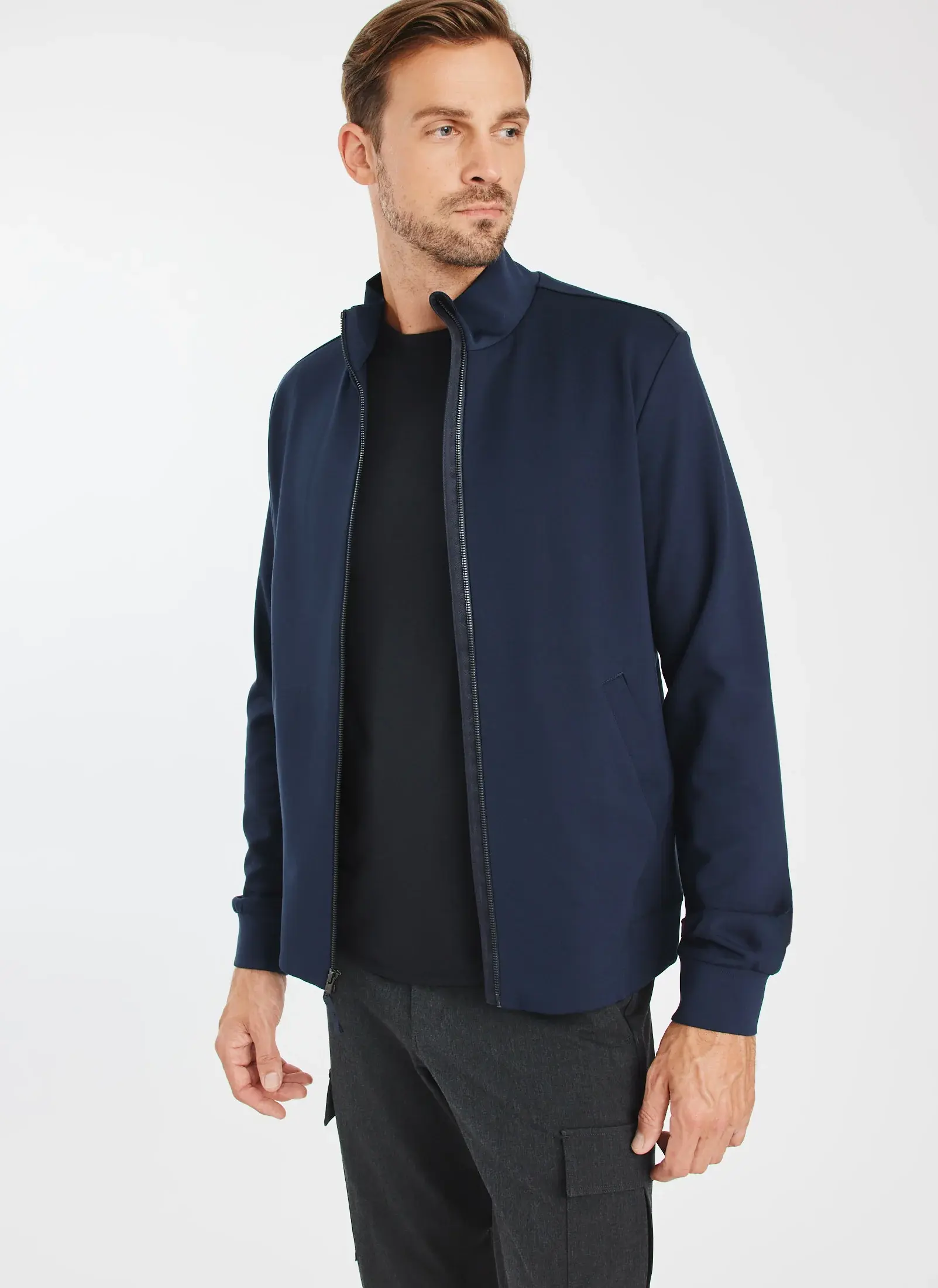 Kit And Ace Comfort Bomber Jacket. 1